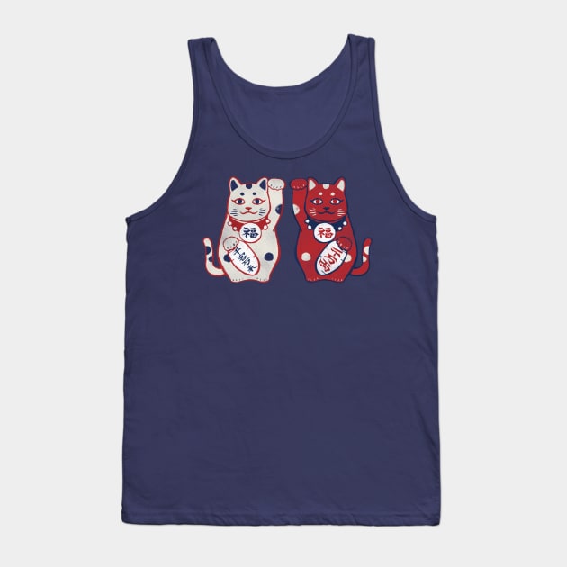 Maneki Neko（招き猫） Tank Top by akaneyabushita